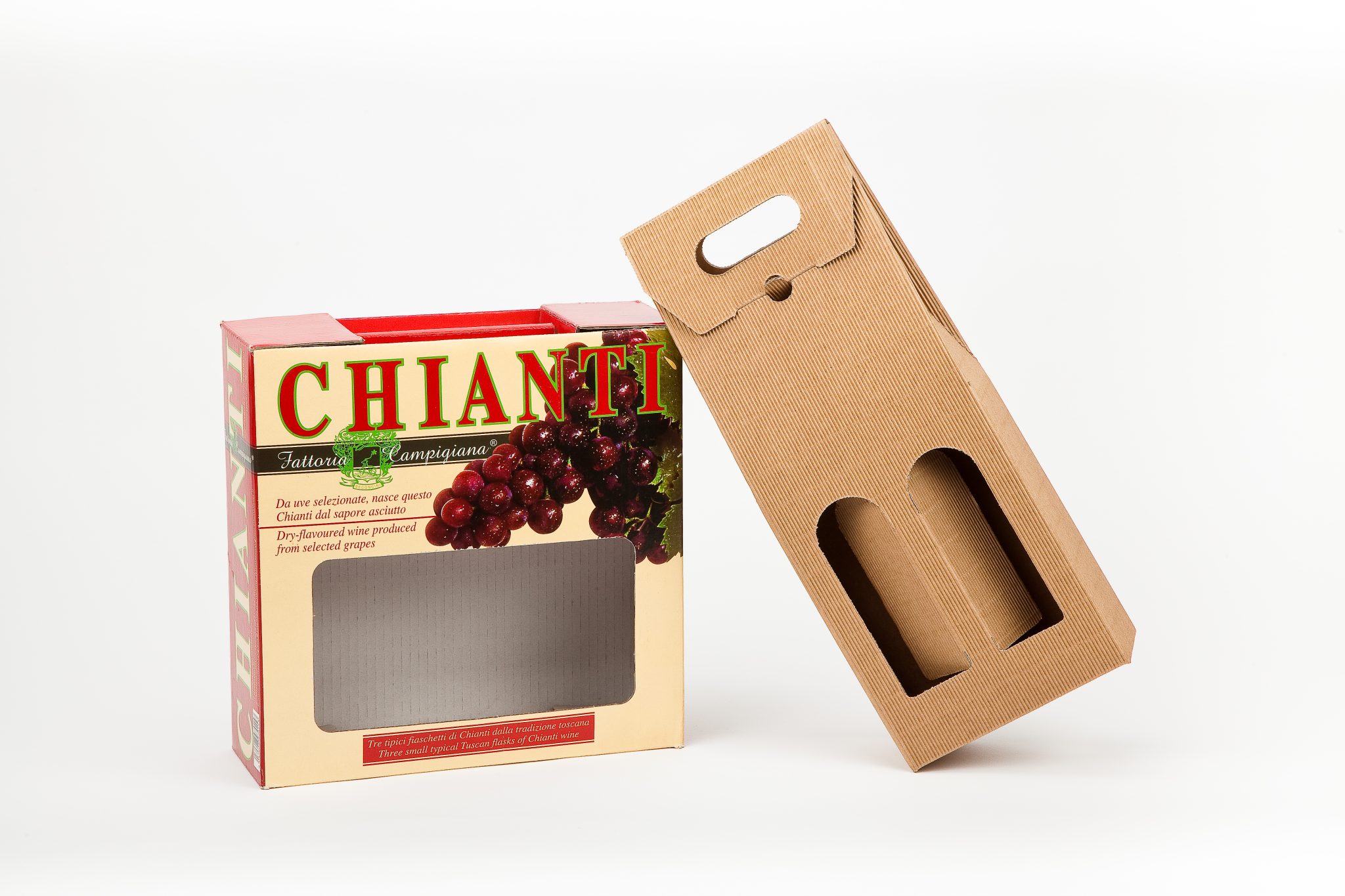 Scatola Porta Vino In Pino Massello Per 2 Bottiglie 750 Ml – ART. TSCO2 – Fatto In Italia, Coperchio Scorrevole